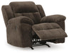 Signature Design Chocolate Rocker Recliner