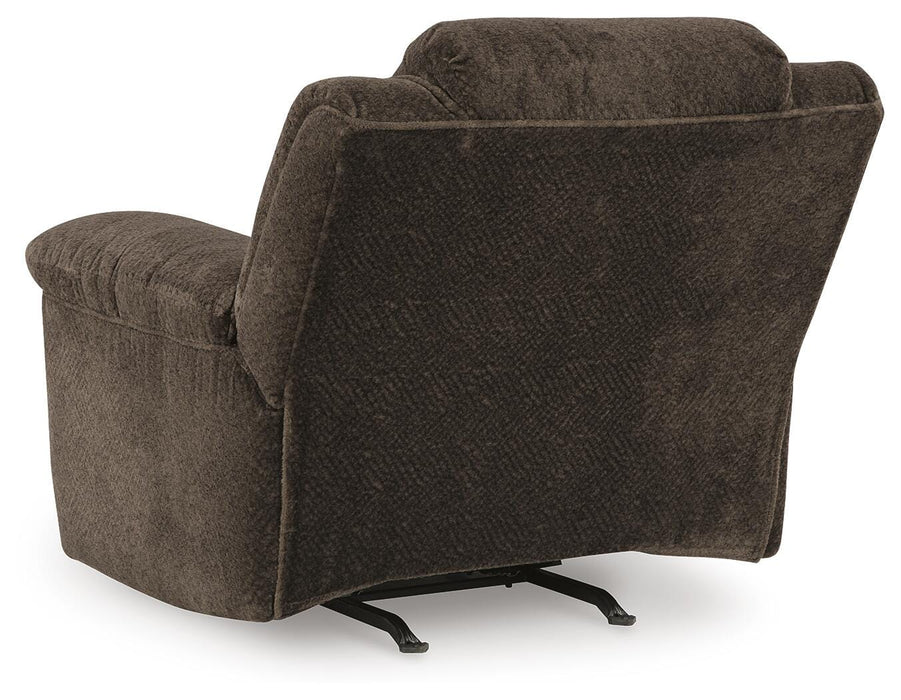 Signature Design Chocolate Rocker Recliner