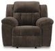 Signature Design Chocolate Rocker Recliner