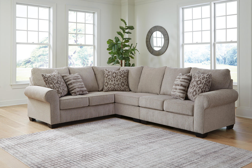 Claireah Umber Claireah 3-Piece Sectional