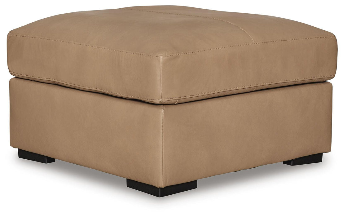 Signature Design Toffee Oversized Accent Ottoman