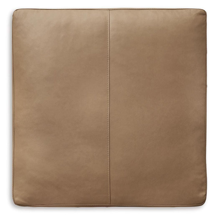 Signature Design Toffee Oversized Accent Ottoman