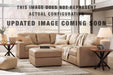 Signature Design Toffee Oversized Accent Ottoman
