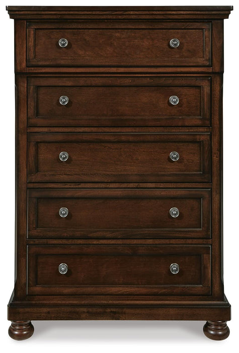 Porter Rustic Brown Chest