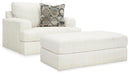 Karinne Linen Karinne Chair and Ottoman
