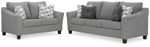 Mathonia Smoke Mathonia Sofa and Loveseat