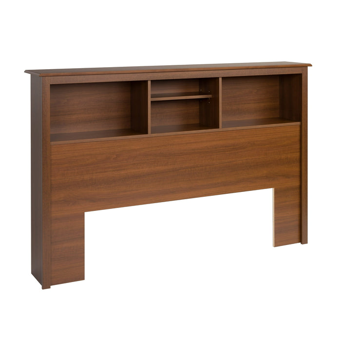 Prepac Monterey Cherry Full/Queen Bookcase Headboard - open_box