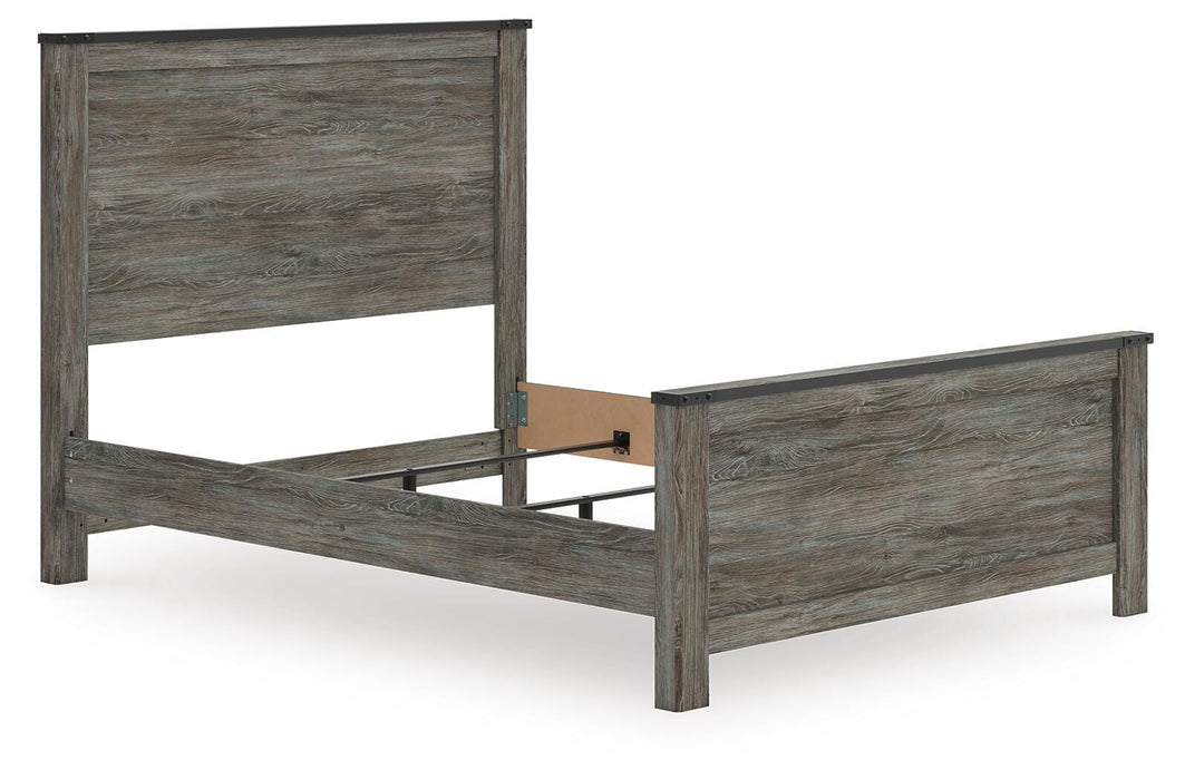 Frandern Black/Gray Frandern Queen Panel Bed