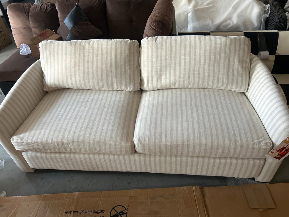 Beautiful Drew 72.2" Sofa by Drew Barrymore for Adults, Striped Linen - new