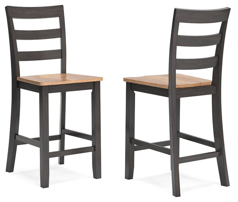 Gesthaven Natural/Brown Gesthaven Counter Height Barstool