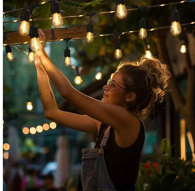 Westinghouse 48' Warm White LED String Light Set with Remote Control - open_box