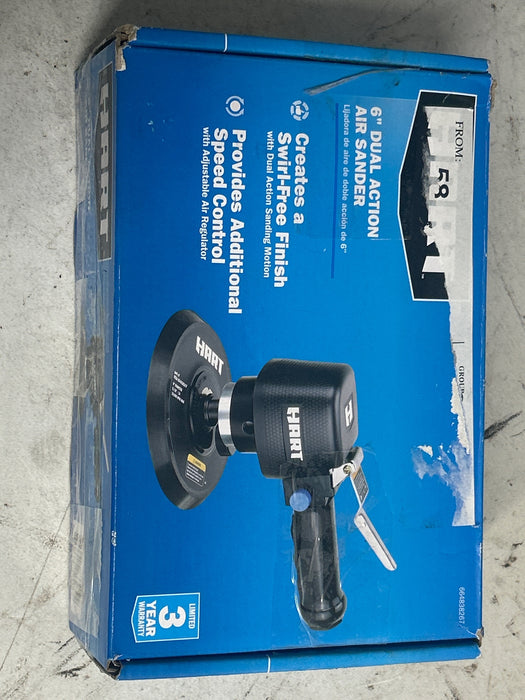 HART 6 in. Dual Action Air Sander - used_good
