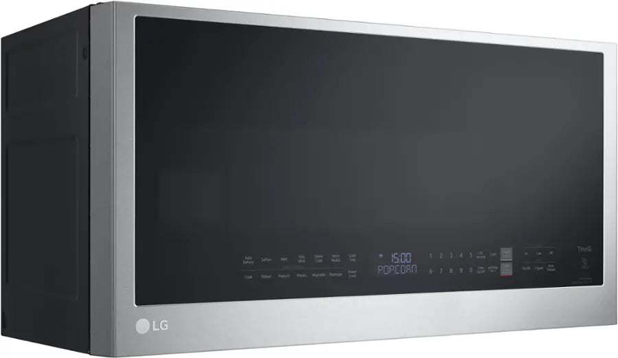 LG - 2.0 Cu. Ft. Over-the-Range Microwave with Sensor Cooking and EasyClean - Stainless Steel - new