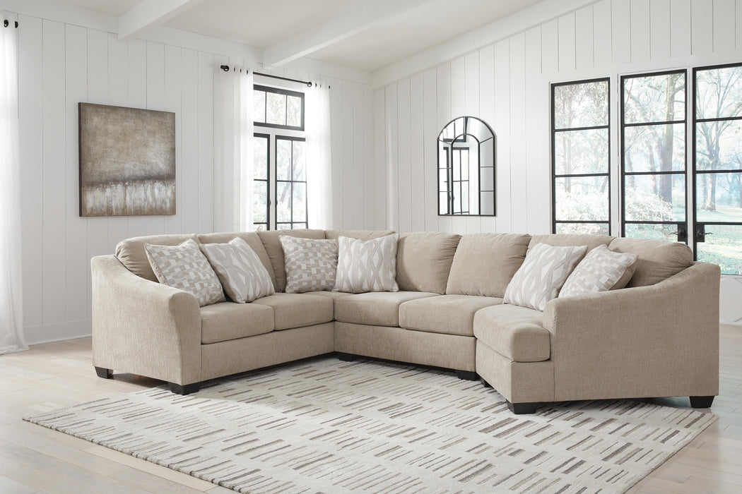 Brogan Bay Cork Brogan Bay 3-Piece Sectional with Cuddler