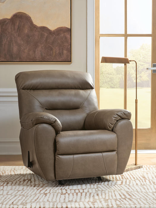 Pittsman Biscotti Rocker Recliner