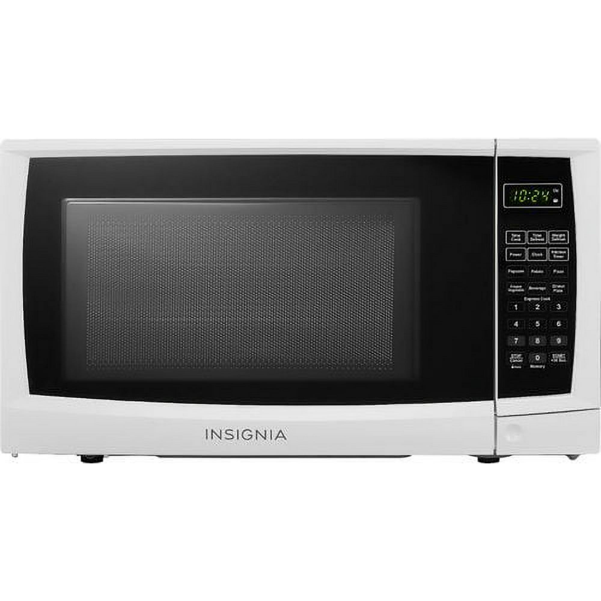 Insignia™ - 0.7 Cu. Ft. Compact Microwave - White - open_box