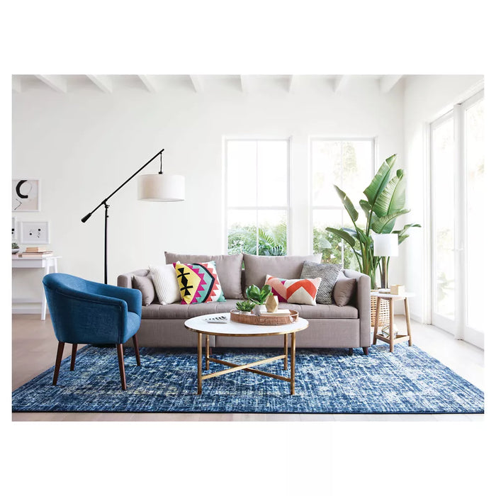 Lanham Marble Top Side Table Brown - Threshold - new