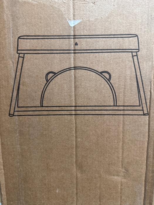 Pamo Babe Travel Crib Lightweight Baby Playard with Mattress Compact Play Yard with Detachable Legs - new