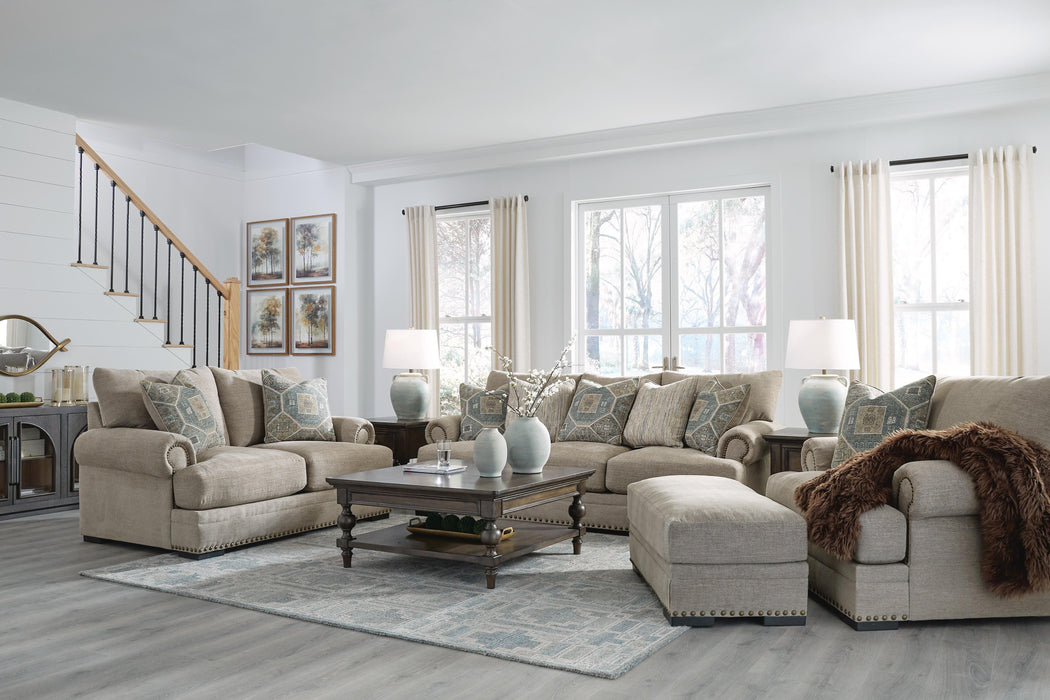 Galemore Quarry Galemore Sofa, Loveseat, Chair and Ottoman