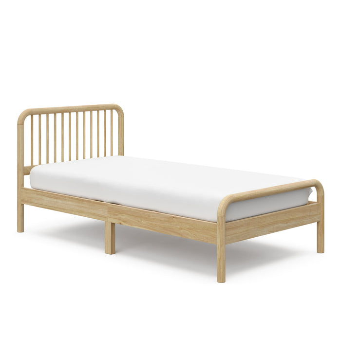 Storkcraft Next Porto Kids Twin Bed, Natural - open_box