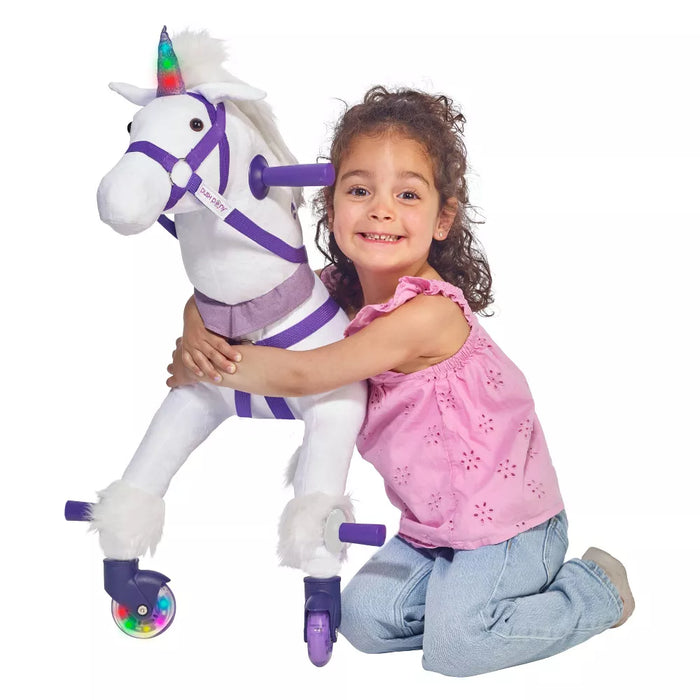 Power Pony Push Riding Toy - Crystal - new