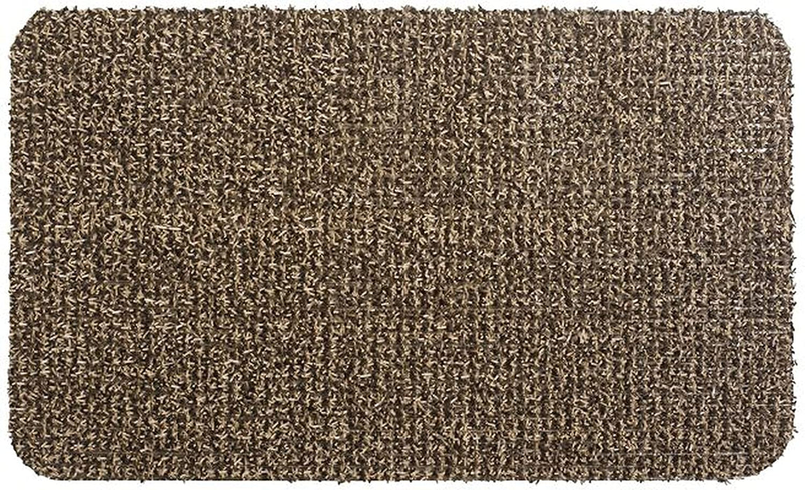 CLEAN MACHINE 10376923 High Traffic Astroturf Dirt Trapper Doormat, 23.5" x 35.5", Sandbar - new