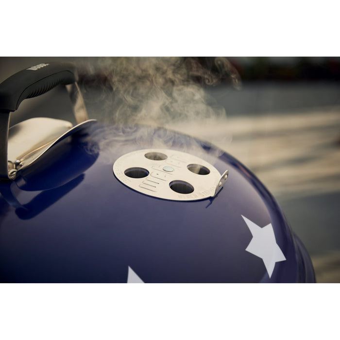 Weber 22" Star Spangled Charcoal Kettle Grill - new