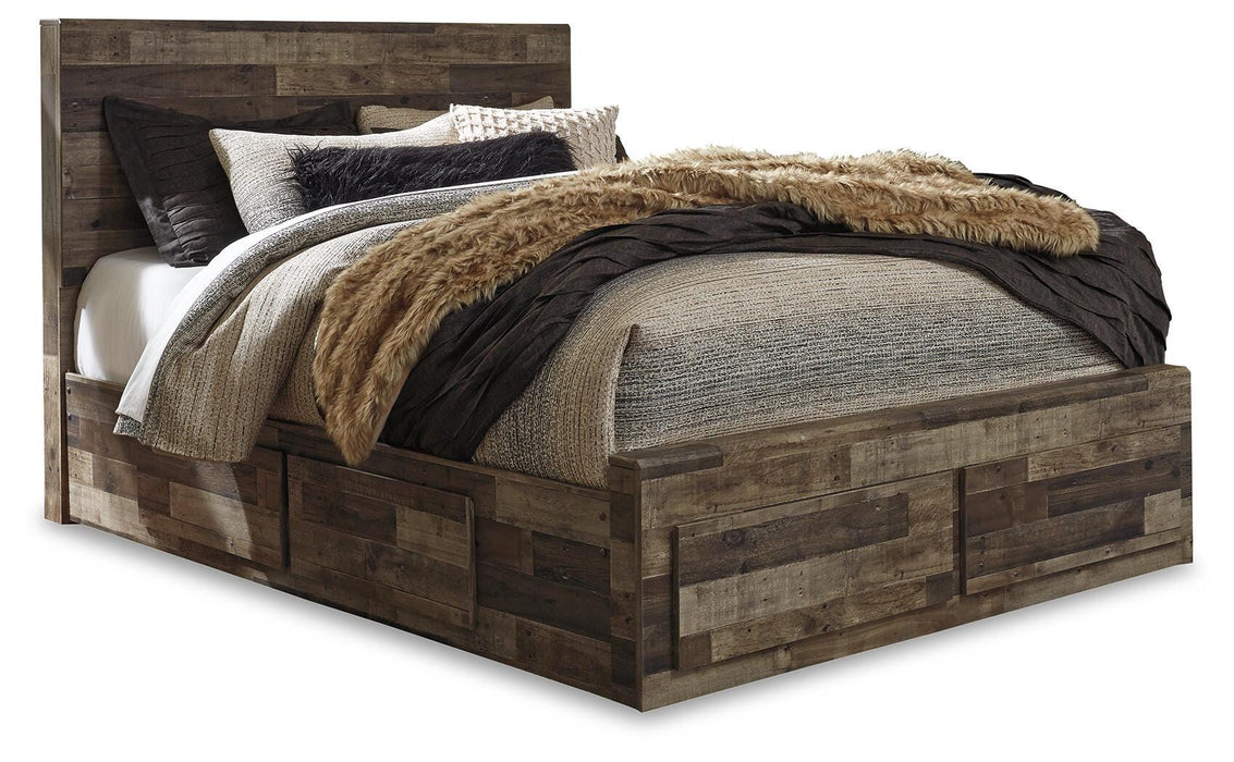 Derekson Multi Gray Bedroom Collection
