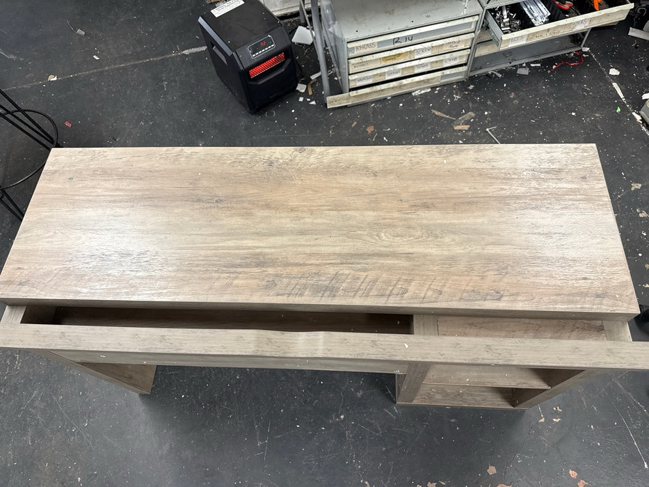 Better Homes & Gardens Cube Storage Office Desk, Rustic Gray - new