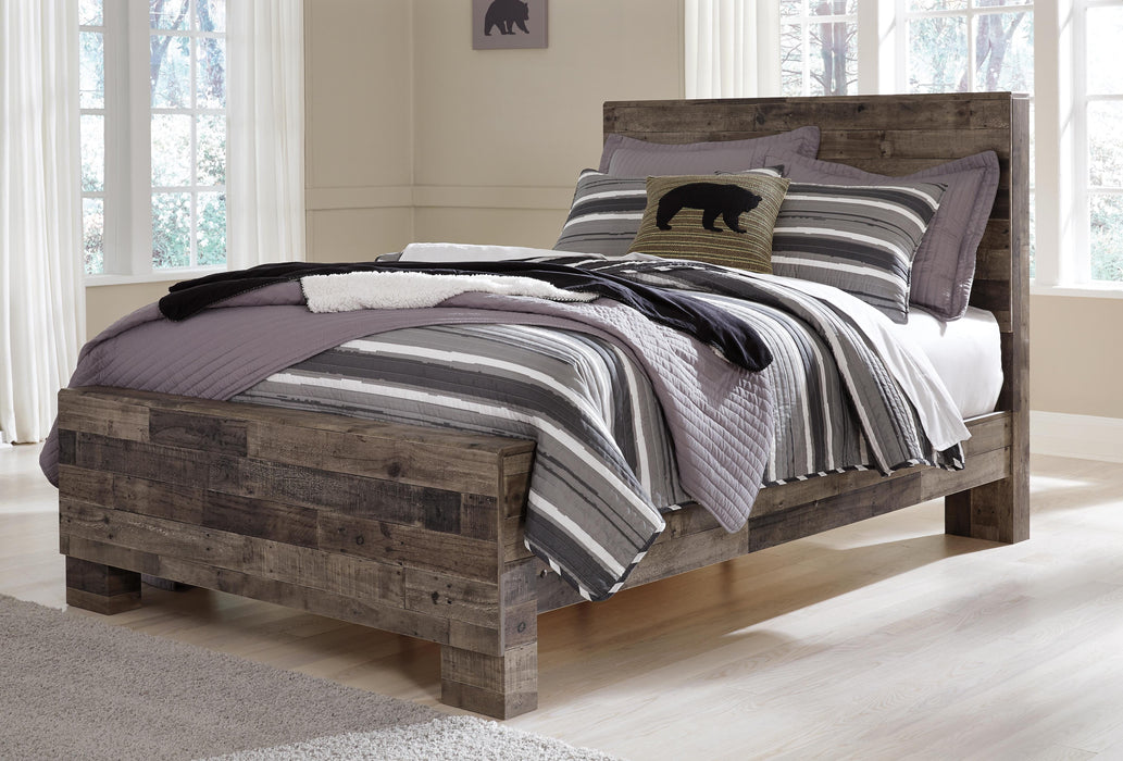 Derekson Multi Gray Derekson Full Panel Bed