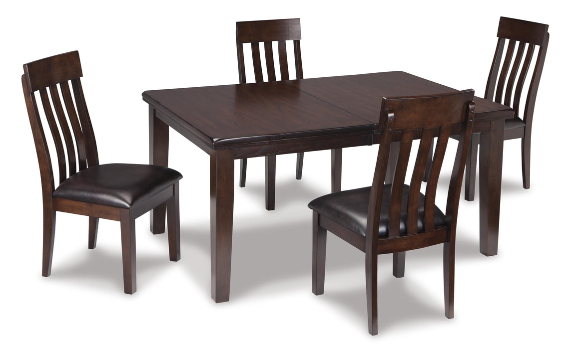 Haddigan Dark Brown Dining Collection