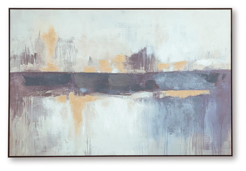 Gatesford Blue/White/Tan Wall Art
