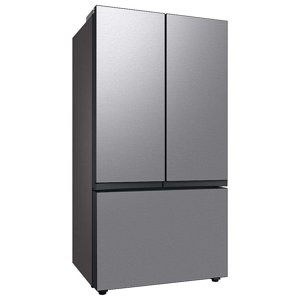 Bespoke 24 cu. ft. 3-Door French Door Smart Refrigerator with Beverage Center in Stainless Steel, Counter Depth - use_like_new