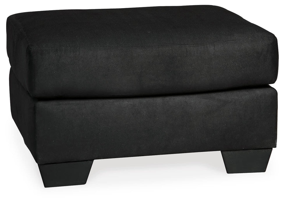 Darcy Black Darcy Ottoman