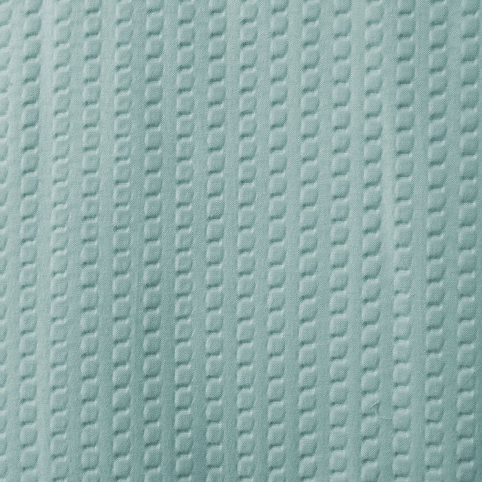 Mainstays Classic Mint Water-Repellent Embossed Microfiber Fabric Shower Liner, 70" x 72" - new