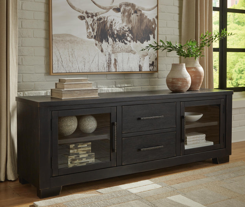 Galliden Black Extra Large TV Stand