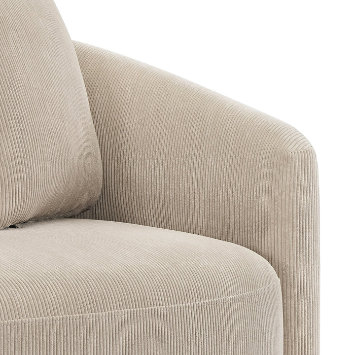 Beautiful Drew Chair by Drew Barrymore, Fawn Cord - open_box