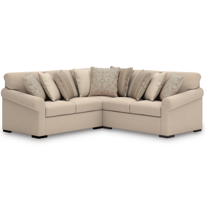 LadyMae Twill LadyMae 3-Piece Sectional