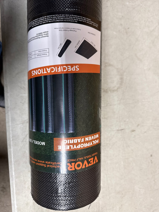 6 x 300 ft Weed Barrier Landscape Fabric, Heavy Duty Premium 3.2oz Weed Blocker Fabric Garden Bed Cover, Easy Setup & Superior Weed Control, Eco-Friendly & Convenient Design - open_box