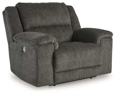 Keensburg Smoke Wide Seat Living Room Collection