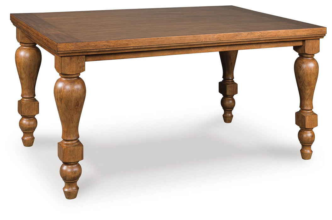 Chadworth Brown RECT Dining Room Counter Table