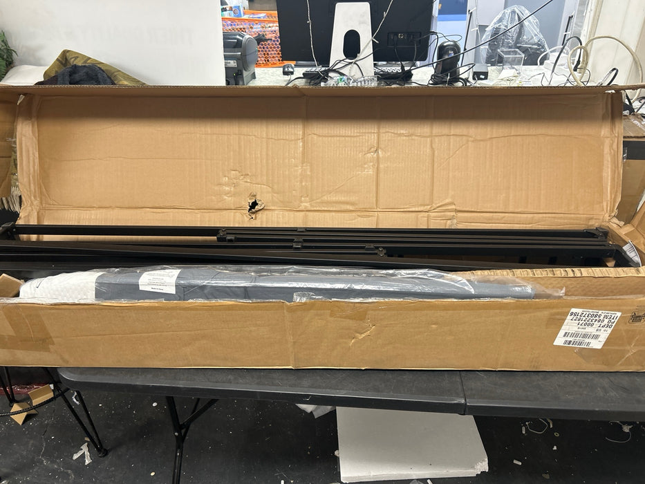 Mainstays 7" Queen High Profile Easy Assembly Smart Metal Box Spring - new