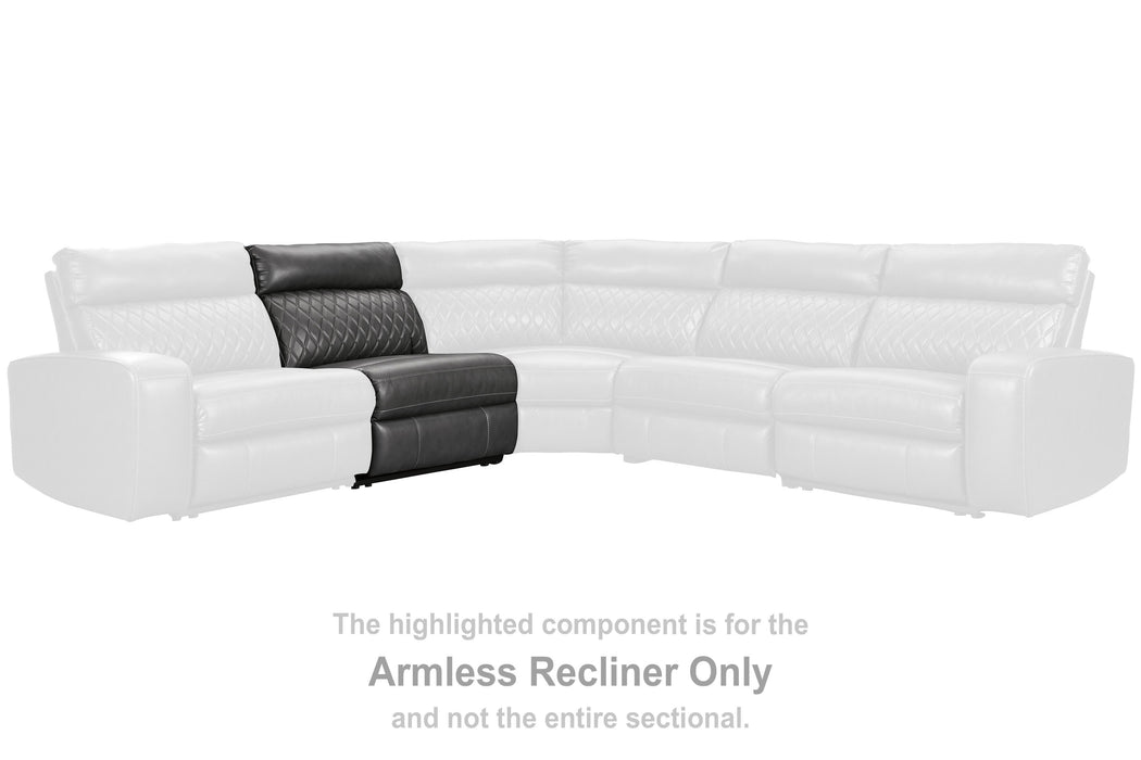 Samperstone Gray Living Room Collection