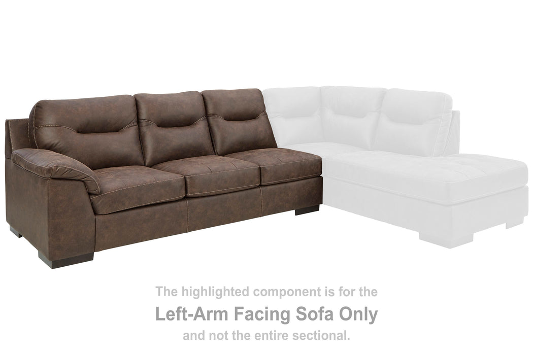 Maderla Walnut Living Room Collection