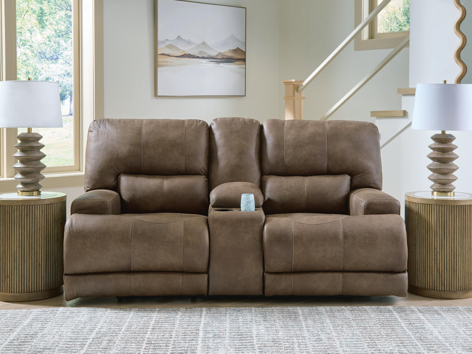 Time-Piece Earth PWR REC Loveseat/CON/ADJ HDRST