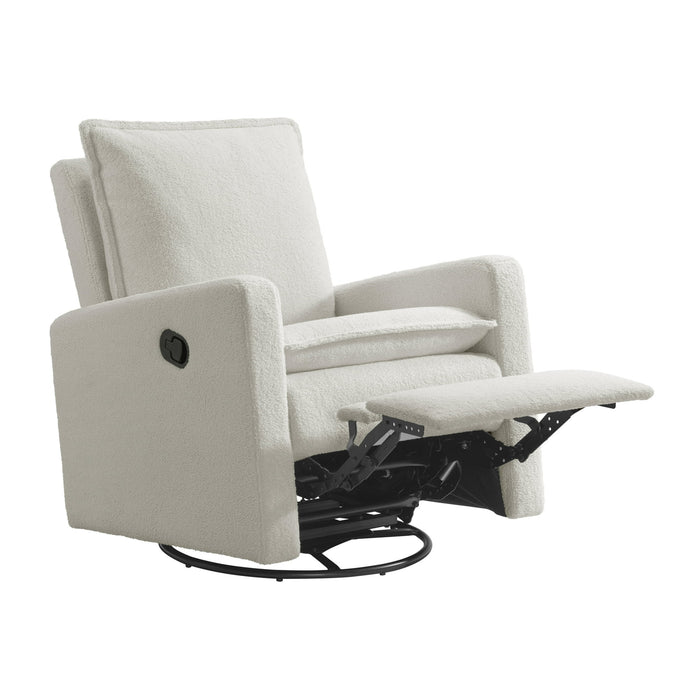 Soho Baby Coventry Glider Recliner Boucle White - new