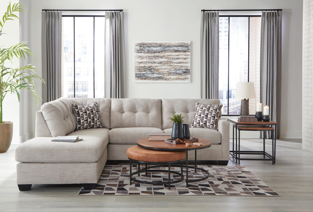 Mahoney Pebble Mahoney 2-Piece Sectional with Chaise
