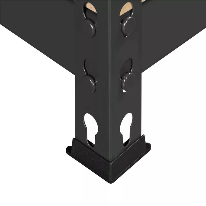 Yaheetech 5-Tier Utility Storage Shelves Garage Metal Shelving Unit - new