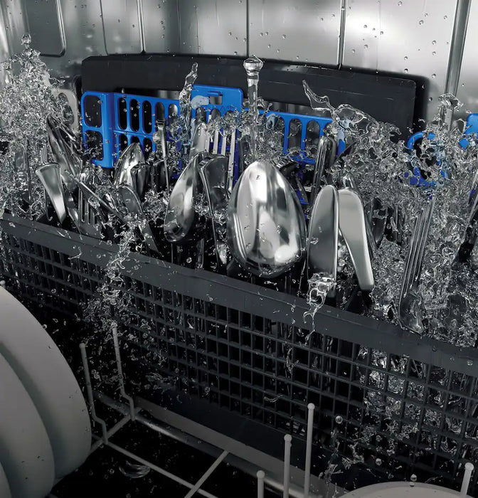 GE Profile - 24" Top Control Smart Built-In Tub Dishwasher with 3rd Rack, Dedicated Jet Targeted Wash and 42 dBA - Stainless Steel - new