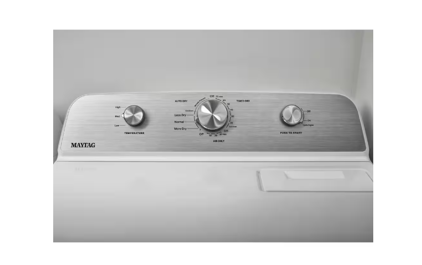 7.0 cu. ft. Vented Electric Dryer in White - display_model